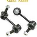 K6665 K6666 Front Stabilizer Sway Bar Links 2pcs