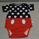 dicilly Cute Mouse Eyes Baby Bodysuit soft cartoon short sleeve clothing for baby romper for Boys Girls 3 Months - 24 Months, 12-18M, 1 Pack