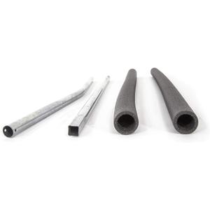 Skywalker Trampolines Single Enclosure Pole Set 4201; 4202; 5075, Galvanized (PK0018)
