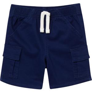 Gerber Toddler Boys' Cargo Shorts, Navy, 12 Months