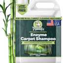 Sprinkle & Sweep Enzyme Carpet Cleaner - Enzyme Carpet Shampoo (64oz) - Carpet Cleaner Solution to Eliminate Tough Stains & Neutralize Odors - Removes Dog, Cat, All Pets Urine- Use with All Machines (64 Fl Oz (Pack of 1))
