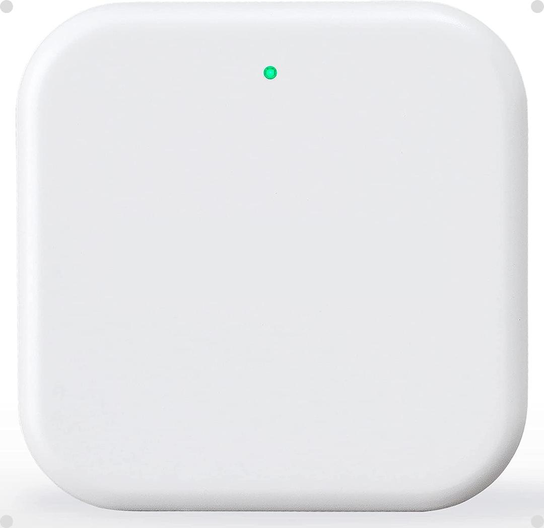 Smart Lock G2 Gateway,Wi-Fi Bluetooth Gateway for TTLock,Fingerprint Door Lock Gateway, Gateway Smart Hub Compatible with Alexa Voice Control White