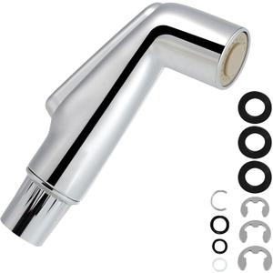 Hygie Rinse Universal Fit Kitchen Sink Spray Attachment, Kitchen Sink Side Sprayer Head Compatible with Delta, Moen, Kohler and Other OEM Brands Spray Head, Chrome
