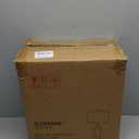 G-SAFAVA 23.75" Retro Farmhouse Black Table Lamp for Living Room Bedroom Nightstand Single Pack Touch Control Bedside Nightlight Vintage Modern Lamp with USB C+A Ports and 2 Light Sources