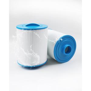 PAS50SV Hot Tub Filter Replaces Artesian Spa Filter, Magnum AR50, PAS50SV-F2M, 6CH-502, FC-0311,06-0006-12,Master Deluxe M60506,Baleen AK-90161,Excel Filters XLS-604 Spa Filter, 2 Pack