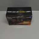 2 Pack LED Camping Lights, Battery Powered LED Camping Lantern with 3 Modes, Portable Night Light for Tent, Hiking, Emergency, Backpacking, Indoor and Outdoor Use (Large)