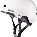 OutdoorMaster Skateboard Bike Helmet for Adult,Youth and Kids, M