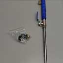 High Pressure Power Washer Attachment Wand, Hydro Jet Water Hose Nozzle,Watering Sprayer Cleaning Tool, Wand Lance for Gutter Patio Car Pet Window Glass Blue