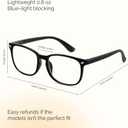 CCVOO Reading Glasses for Women/Men, Eyeglasses, Blue Light Readers for Women/Men, Computer Eye Glasses, Cheaters