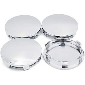 Rhinotuning 83mm(3.27in)/76.4mm(3in) Chrome Silver ABS Car Wheel Center Hub Caps Replace #88963143#9595891#9595759#9596403#19333200 Suburban 2001-2017 4pcs
