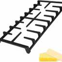 Upgraded WB31X27150 Stove Grate Replacement for GE Stove Parts, JXGRATE1 General Electric Burner, Cast Iron gas stove burner grates, Stronger and more Durable Gas Stove Grates Replacement