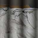 Pacific Coast Goose Feather Down Fiber Comforters King Size, Extra Fluffy White Duvet Insert, Ultra-Soft, Breathable, All Season Hotel Luxury Bedding Comforters, 8 Corner & Center Loops (106"x90")