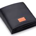 Heavy Duty Leatherette Billiard Pool Table Cover, Waterproof & Tearproof Covers for Pool Table Fitted (9 Feet/ Black)