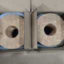 Cork Lids for Glass Planter 3.3~3.5 Inch Hydroponic Vase Lid Cork Replacement Plant Corks with Center Hole Hydroponic Planter Lids for Hydroponics Growing Vases Stoppers