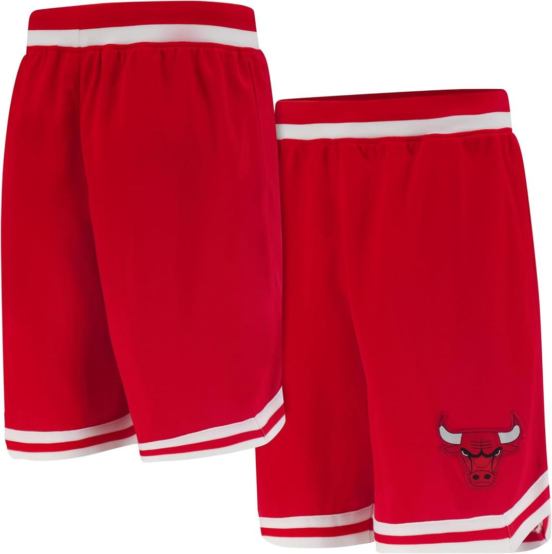 Ultra Game NBA Mens NBA Official Soft Air Mesh Ultimate Basketball Shorts - Classic Fit - Team Color (S)