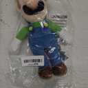 Little Buddy Super Mario All Star Collection 1415 Luigi Stuffed Plush, 10",Multi-Colored