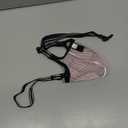 Dog Muzzle,Mesh Soft Muzzle for Small Medium Large Sized Dogs, Breathable Reflective Adjustable Puppy Muzzles with Collar for Scavenging Grooming Biting Chewing,Allows Panting and Drinking(Pink XXL)