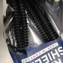 Silicone Oven Rack Shields by Lindas Essentials (2 Pack) | Heat Resistance Silicone Oven Rack Protectors Guards Against Burns and Scars | 22 Inches Long (Black)