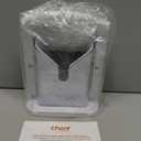 Bagel Slicer,Perfect for Bagels, Safe Grip, Guillotine Cutter, Safety Shield, Stainless Steel (white)