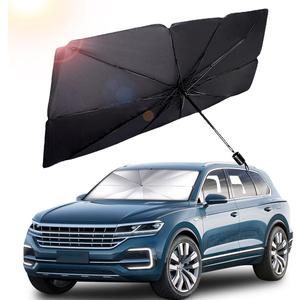 55" x 31" Windshield Sun Shade, UV Reflecting Foldable Car Sunshade Umbrella