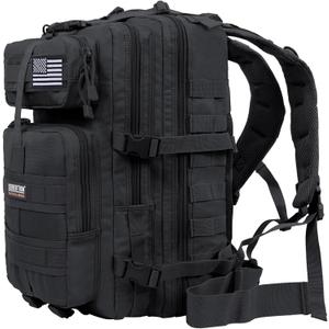 Seibertron Motorbike Backpack Motorcycle Bag Outdoor Sports Riding Package Black 37L, Large