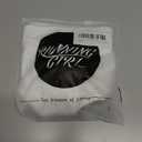 RUNNING GIRL Womens One Shoulder Sports Bras Workout Left Strap Yoga Bras Cute Medium Support Crop Top (White, L)