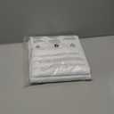 10x10ft Wrinkle Free White Backdrop Curtain for Parties Soft Fabric Drapes Wedding White Curtain Backdrop for Birthday Party Decorations Background for Photography 5x10ft, 2 Panels