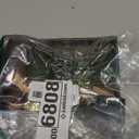 Photo Booth Photo Album - 6 Ring Glitter Notebook Sparkle Binder With 20 2x6 Photo Sleeves - Fits 80 Slide In Photobooth Strips (2x6, DARK CHOCOLATE)