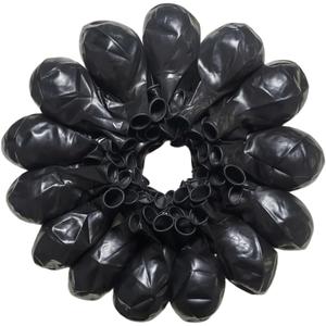 90 Pack Black Balloons 18 inch Black Latex Party big Balloon Bulk for Various Party Events Decorations
