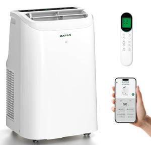 ZAFRO Portable Air Conditioners, 12000 BTU (8000 BTU SACC)