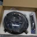 BLIAUTO 7" inch LED Motorcycle Headlight Round With Housing Bucket Hi/Low Beam LED Headlamp Assem with Mounting Bracket fit 1.37" to 1.69" Fork Tube Motorcycle for H-arley Yamaha Honda Suzuki Kawasaki