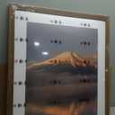 20X24 Poster Frame, Display Pictures 16X20 with Mat or 20X24 Without, Wall Hanging Frames, Rustic Brown, 3 Pack