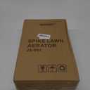 Lawn Aerator Spike Manual Yard Aerator with 13 Iron Spikes, Aerator Lawn Tool, Garden Tool for Aerating Soil
