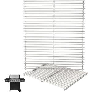 19 1/4" Grill Grates for Brinkmann Grill Replacement Parts 810-8500-S, 810-8501-S, 810-8502-S, Jenn Air 720-0337, 750-0142, Costco Kirkland 720-0432, Charmglow, Members Mark, Nexgrill, Ducane, 3PCS