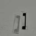3-3/4 Inch Hole Centers, Black Wide Foot Kitchen Cabinet Pull Handle ZP2205 | Pack of 10, Solid Hardware for Drawer, Dresser, Bathroom, Vanity, Furniture Door, Cupboard, Bedroom, 3.8"