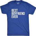Best Boyfriend Ever T Shirt Funny Dating Shirt I Love My Boyfriend Tee (XX-Large)