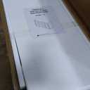 Modern 6 Drawers Dresser Chests for Bedroom,TV Stand,47.2 Wide Chest of Drawers with Handle,Clothes Organizer,Large Storage Cabinet for Living Room,Hallway,with Anti-Tipping Device,Bright white