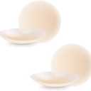 GreatStyler Silicone Nipple Covers for Women Reusable - 2 Pairs Ultra Thin Waterproof Nipple Pasties No Show