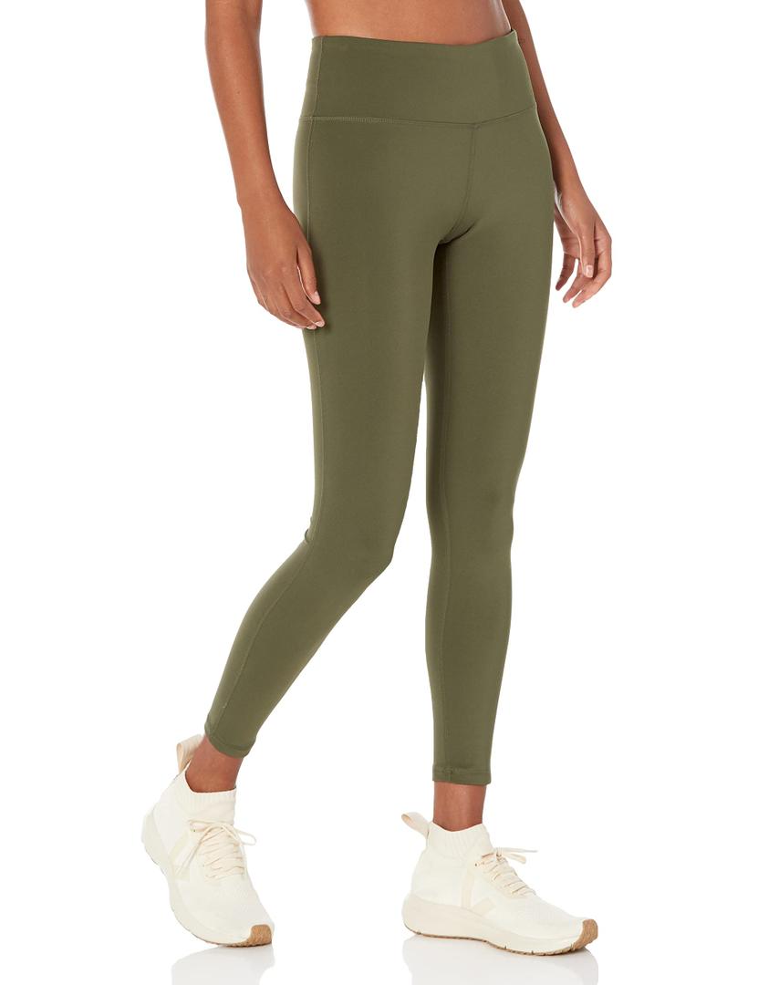 Amazon Essentials Leggings for Women -Active Sculpt Leggings for Women, Mid Rise, Full Length, Athleisure and Workout - Discontinued Colors ( XL)
