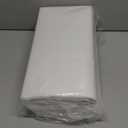 Paper Tablecloths for Rectangle Tables,8 Pack White Paper Table Cloths Disposable,3 Ply Papers & Plastic Quality Table Cover for Parties Wedding Birthday(54'' X 108'')