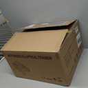 Under Desk Elliptical Machine, Electric Elliptical Leg Exerciser for Seniors with 12 Adjustable, Portable Quiet Elliptical Exercise Machine, Seated Pedal Exerciser with Remote Control (Orange)