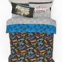 Franco Hot Wheels Kids Bedding Super Soft Comforter and Sheet Set with Sham, 7 Piece Full Size