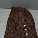 SOLY HUX Women's Plus Size Plaid Pants High Waisted Wide Leg Pants Work Office Trousers (XX-Large Plus)