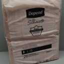 Depend Silhouette Incontinence Underwear For Women, Maximum Absorbency, Large, 26 Count - 4-in-1 SkinGuard Protection