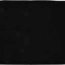 Military Patch Collection Display Panel Holder, Black Flannel Oxford Cloth, 23.6in x 17.7in, Wall Hanging, Hold Emblems (Black)