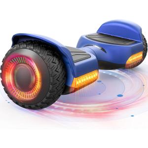 Gyroor Hoverboard New G13 All Terrain Hoverboard with LED Lights & 500W Motor, Self Balancing Off Road Hoverboards with Bluetooth for Kids ages 6-12 and Adults