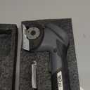 Cordless Electric Scissors, Fast Charging Rechargeable Cardboard Cutter with Replaceable Blades and Long-Lasting Battery, Effortless Cutting for Cloth, Fabric, Plastic & Leather (Gray-black)