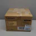 Cuisinart 4 Slice Compact Stainless Steel Toaster with Extra-Wide Slots for Bread, French Toast, Bagels & Pastries, Defrost & Reheat Functions, CPT-180P1, Brushed Stainless, Removable Crumb Tray