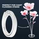 32ft 20mm Original Flexible Pipe for crafts, Extra Durable design, Tube Pipe for Fake Flowers, Prop Building, Balloon Arches, Stem Tubing for Floral Wedding Decor, DIY Arts & Craft