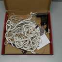 Ollny Outdoor Lighted Christmas Decorations 13FT Tall, IP67 Waterproof Outdoor Christmas Lights with 3 Timers and 8 Lighting Modes, Xmas Decor Light for House Yard Window Wall Decorations (Warm White)